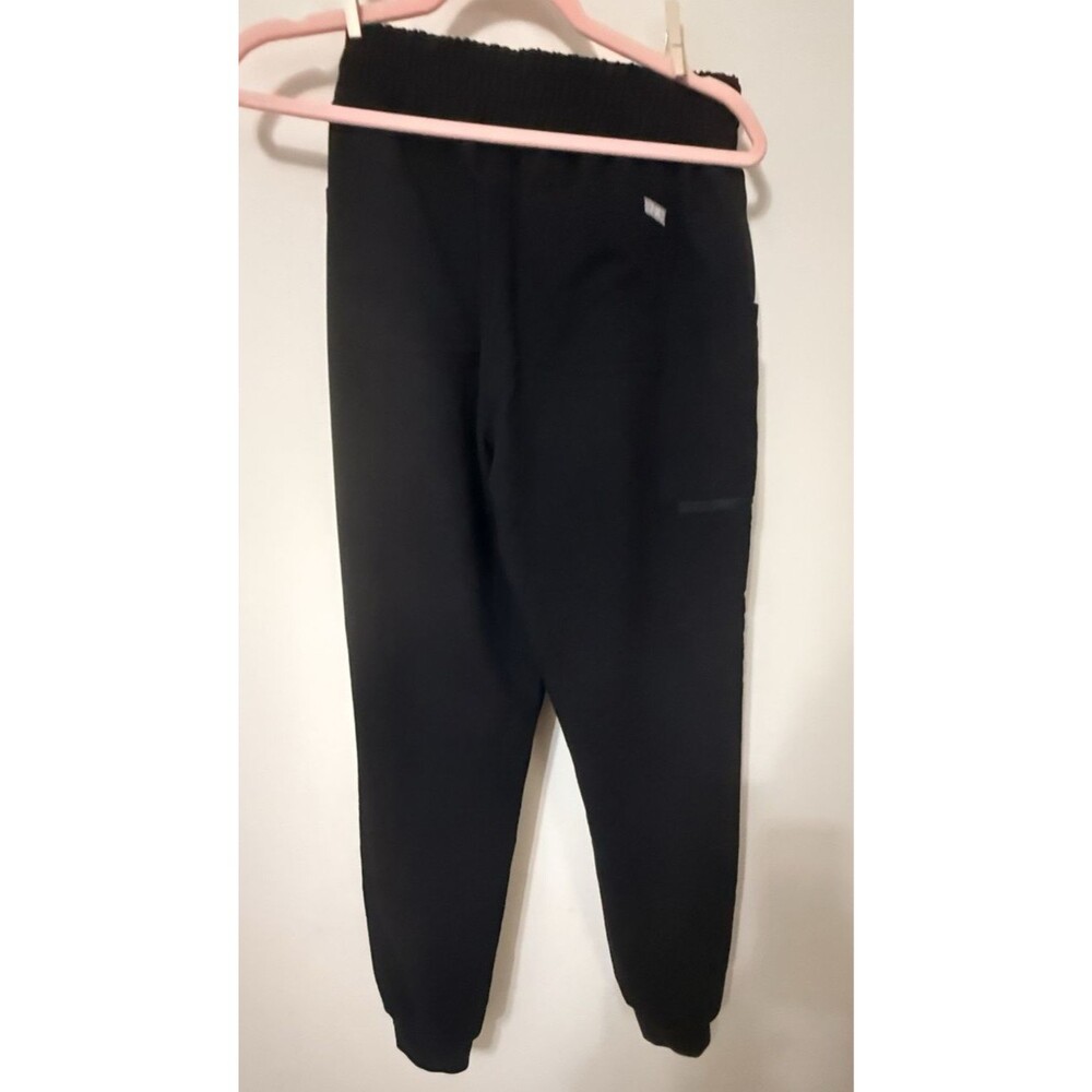 FIGS Jogger Style Black Scrub Pants with Pockets - Small - Picture 2 of 5
